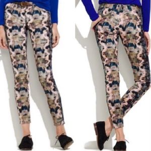 NEW Madewell Skinny Skinny Ankle Snakeskin Jeans